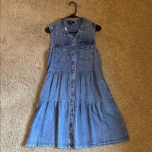 Velvet Heart Denim Blue Top